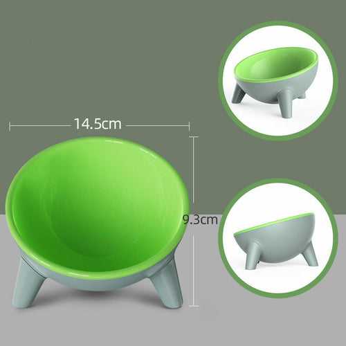 Raised Pet Feeding Bowl with Stand