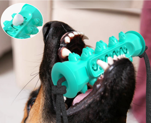 Rubber Bone Dog Chew Toy