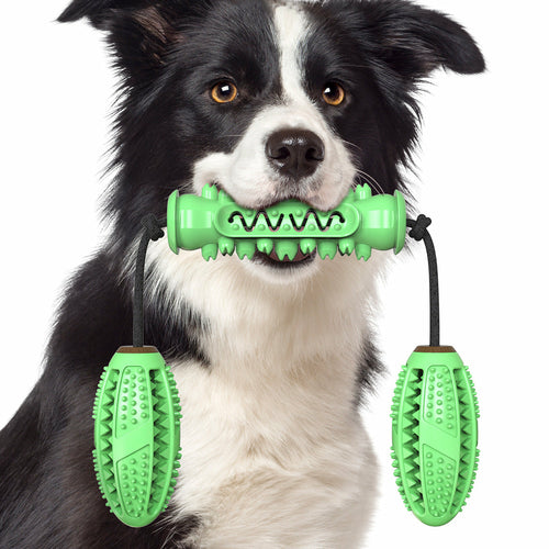 Rubber Bone Dog Chew Toy