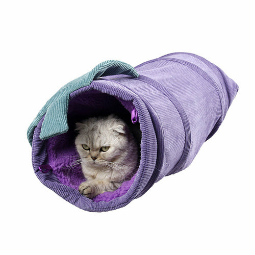 Fruit-Shaped Cat Play Tunnel